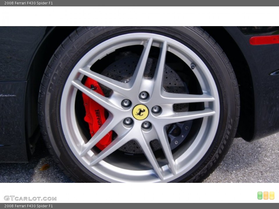 2008 Ferrari F430 Spider F1 Wheel and Tire Photo #97063892