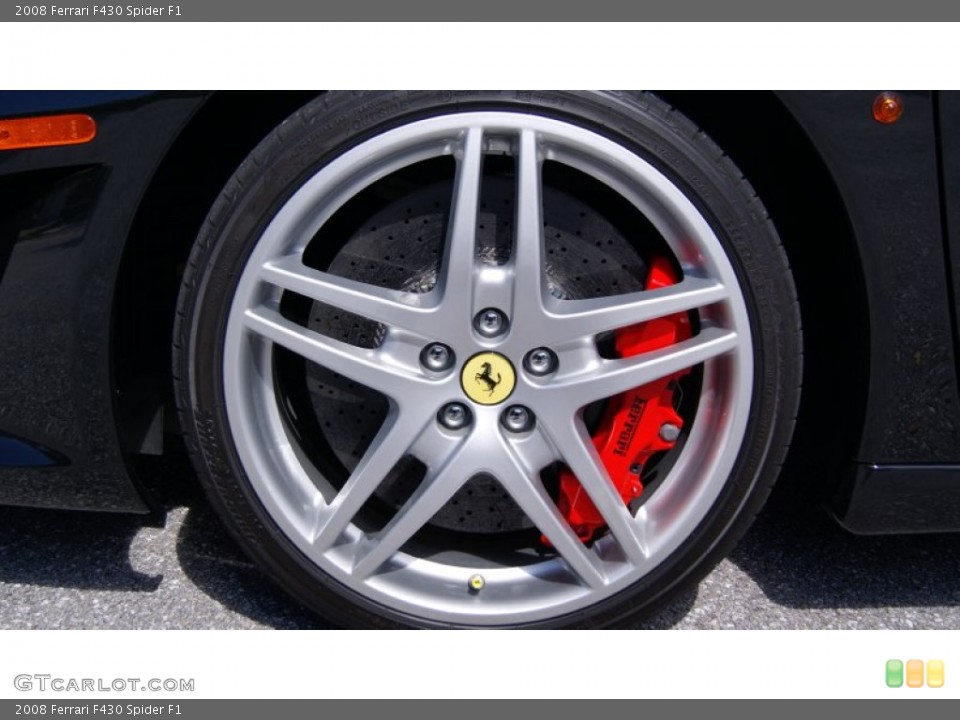 2008 Ferrari F430 Spider F1 Wheel and Tire Photo #97063903