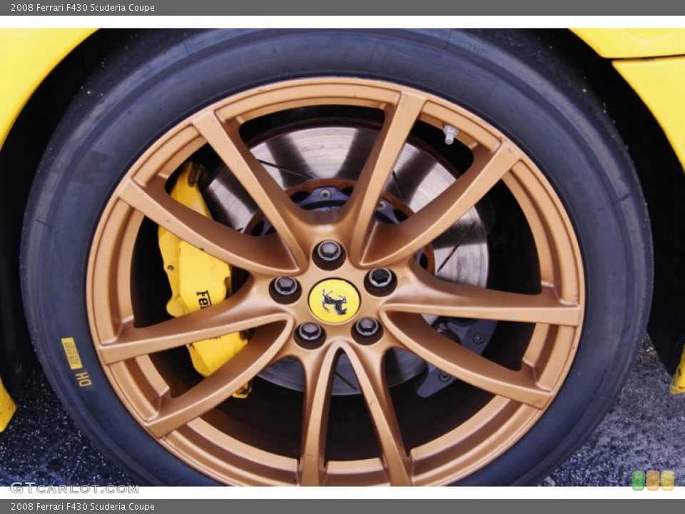 2008 Ferrari F430 Scuderia Coupe Wheel and Tire Photo #97064393