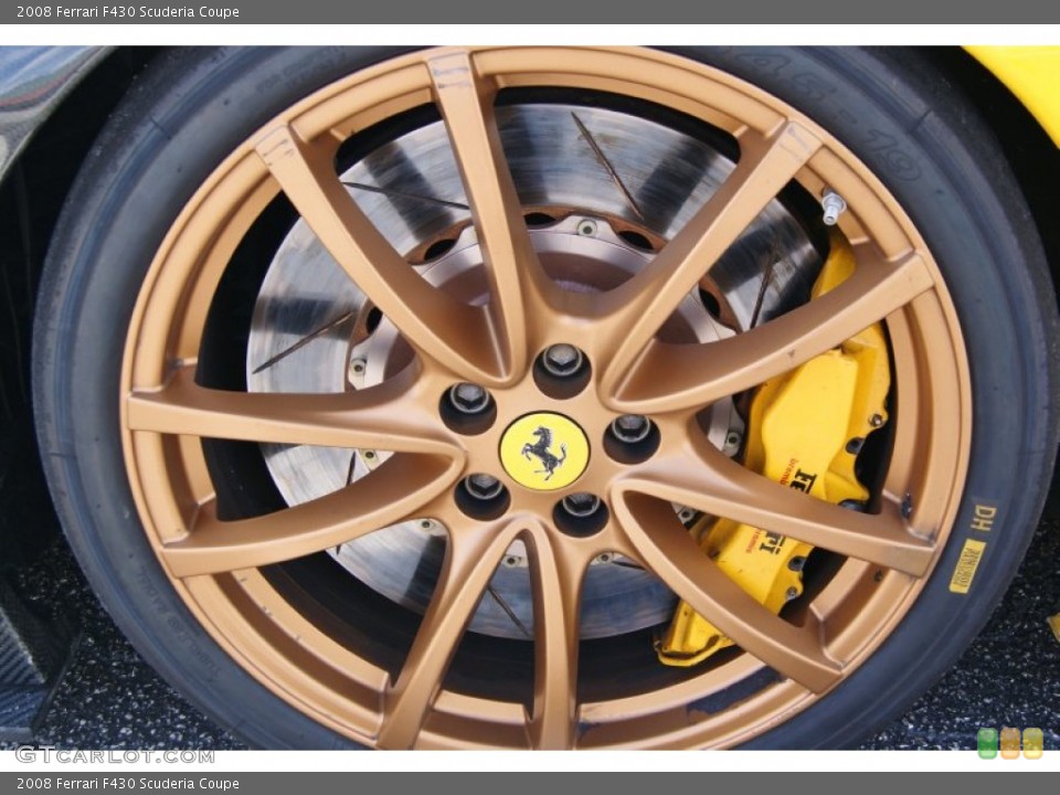 2008 Ferrari F430 Scuderia Coupe Wheel and Tire Photo #97064402