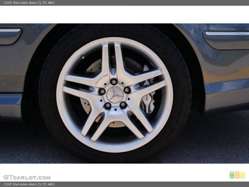 2005 Mercedes-Benz CL 55 AMG Wheel and Tire Photo #97066004