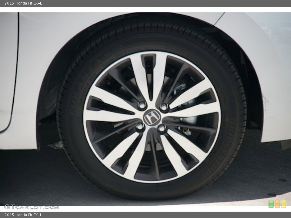 2015 Honda Fit EX-L Wheel and Tire Photo #97068550