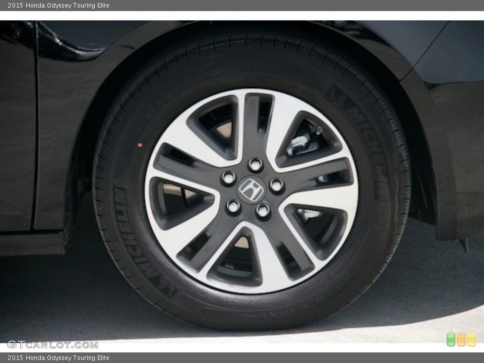2015 Honda Odyssey Touring Elite Wheel and Tire Photo #97069342