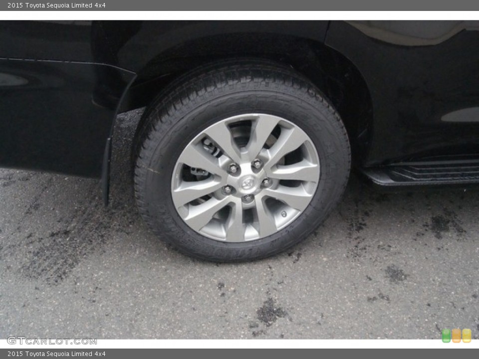 2015 Toyota Sequoia Limited 4x4 Wheel and Tire Photo #97095241