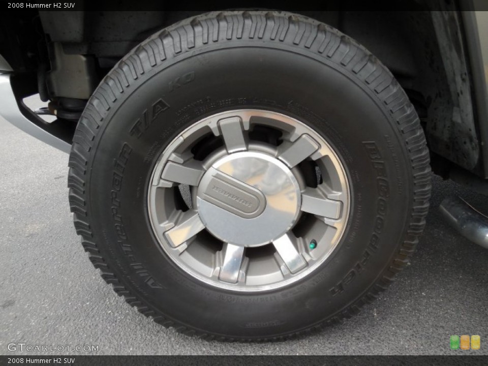 2008 Hummer H2 SUV Wheel and Tire Photo #97123424