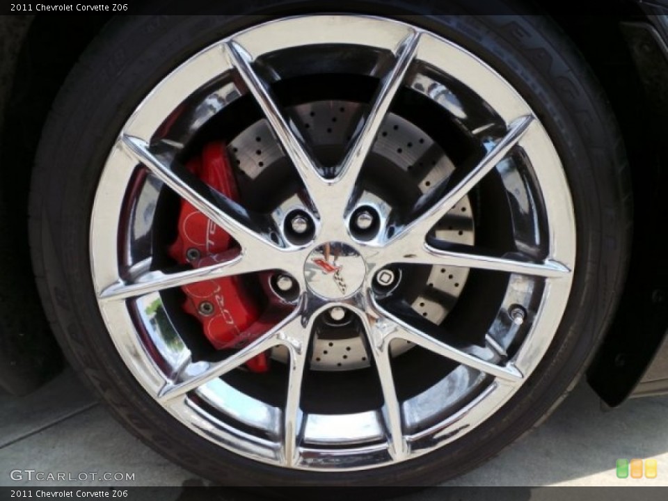 2011 Chevrolet Corvette Z06 Wheel and Tire Photo #97127877