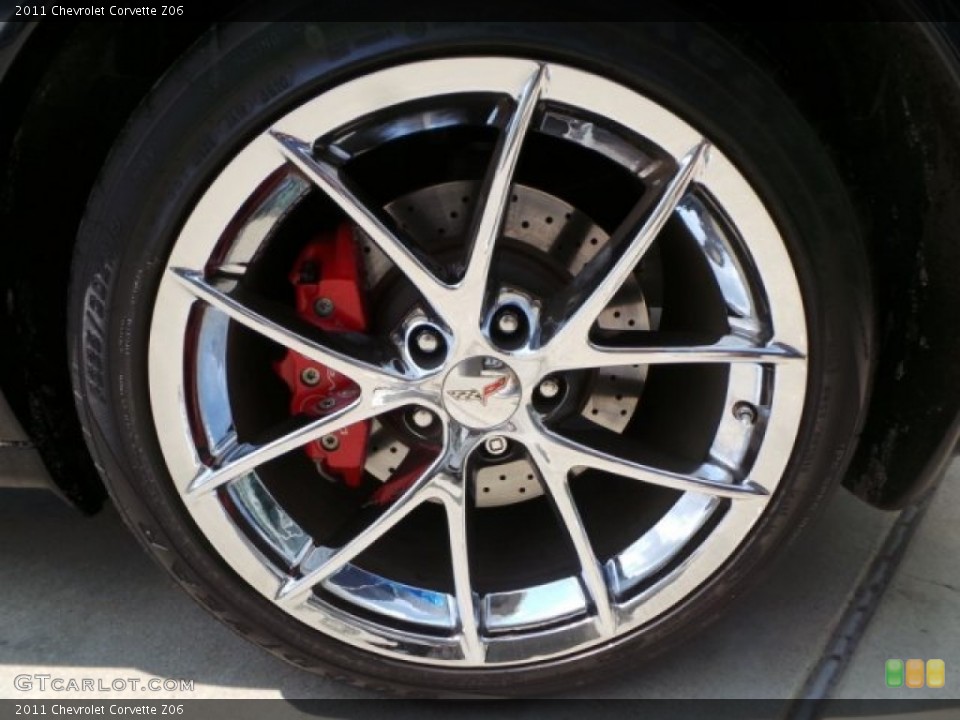 2011 Chevrolet Corvette Z06 Wheel and Tire Photo #97127921