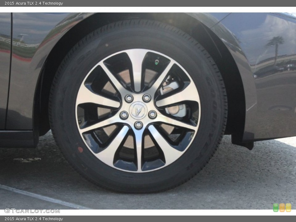 2015 Acura TLX 2.4 Technology Wheel and Tire Photo #97142075