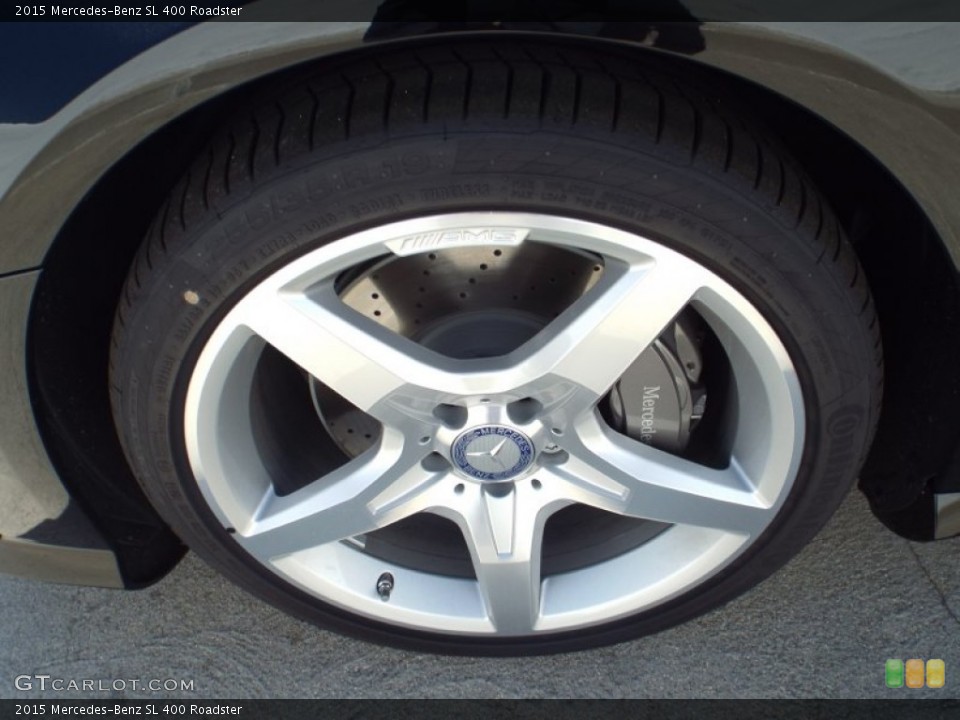 2015 Mercedes-Benz SL 400 Roadster Wheel and Tire Photo #97150889