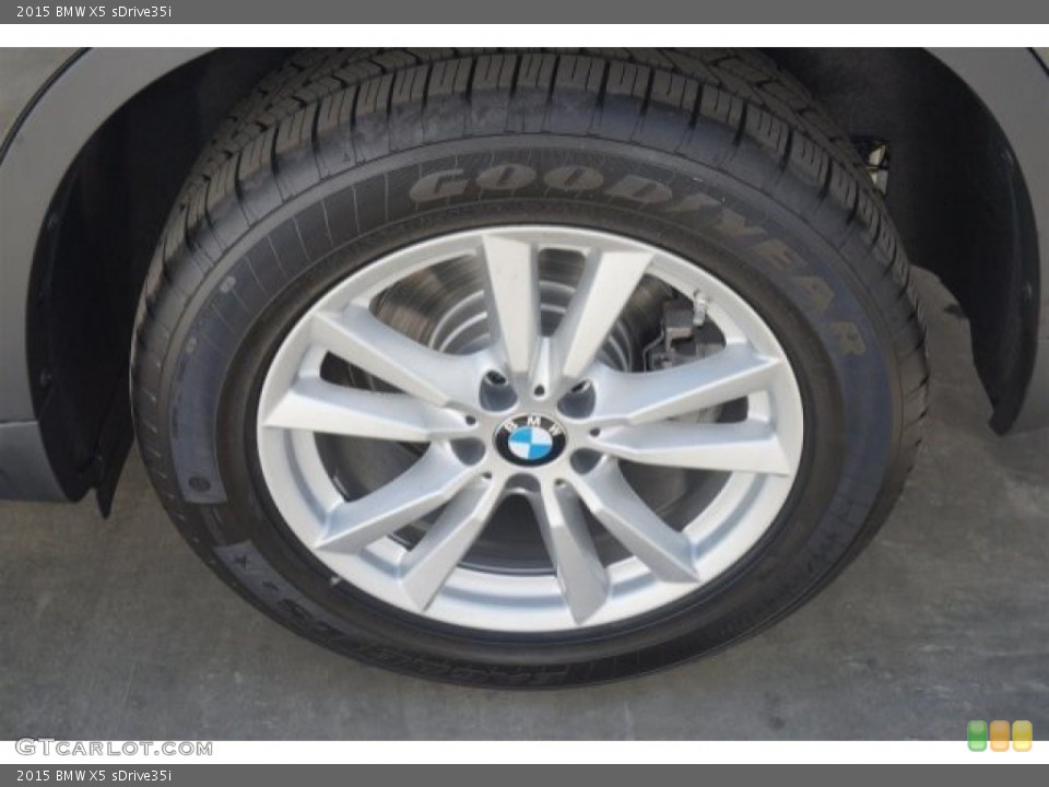 2015 BMW X5 sDrive35i Wheel and Tire Photo #97164177
