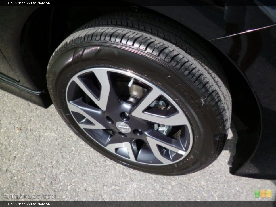 2015 Nissan Versa Note SR Wheel and Tire Photo #97166879