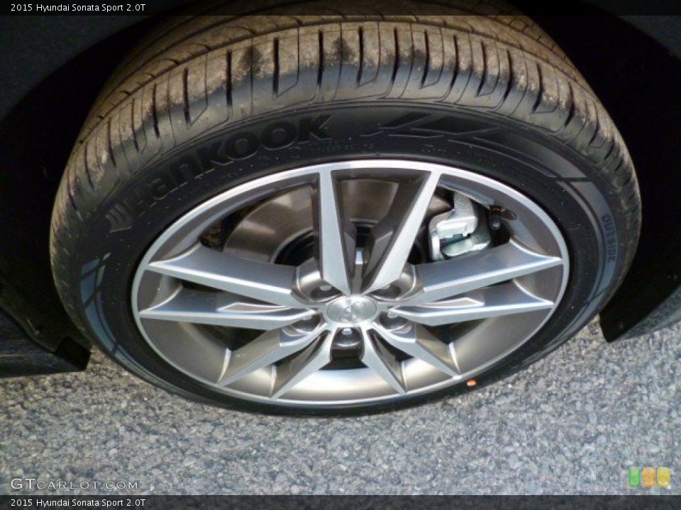2015 Hyundai Sonata Sport 2.0T Wheel and Tire Photo #97182398