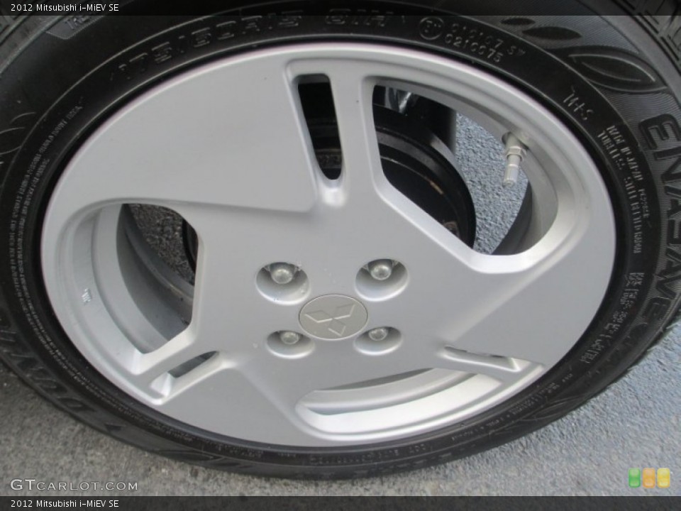 2012 Mitsubishi i-MiEV SE Wheel and Tire Photo #97182962