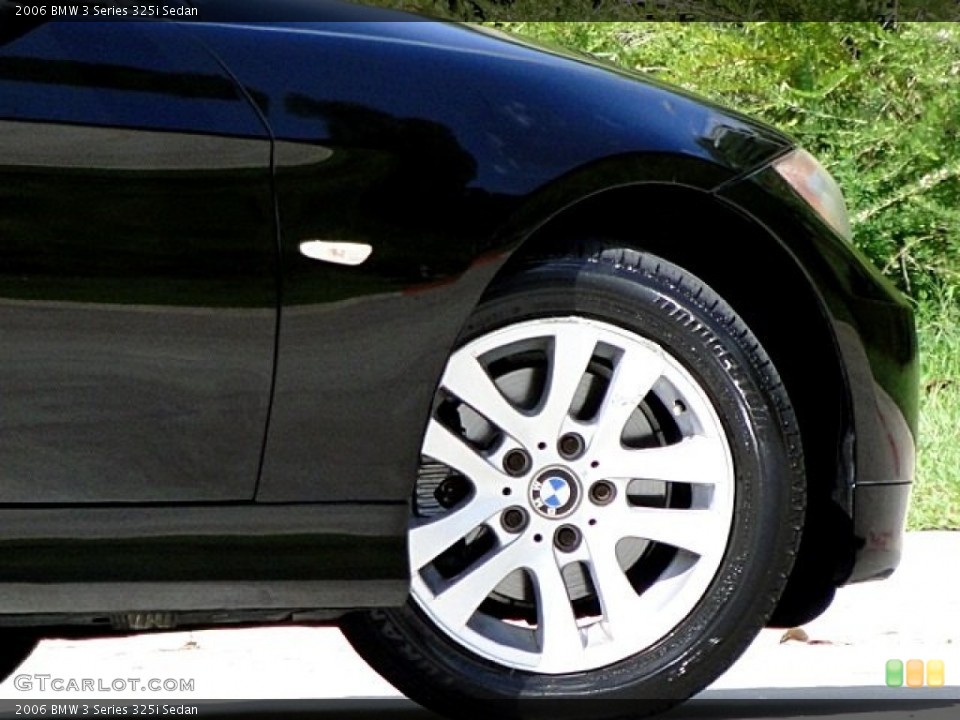 2006 BMW 3 Series 325i Sedan Wheel and Tire Photo #97187378