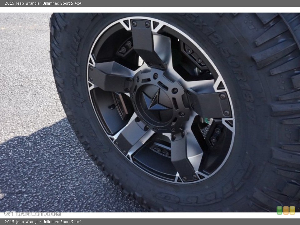 2015 Jeep Wrangler Unlimited Custom Wheel and Tire Photo #97202155