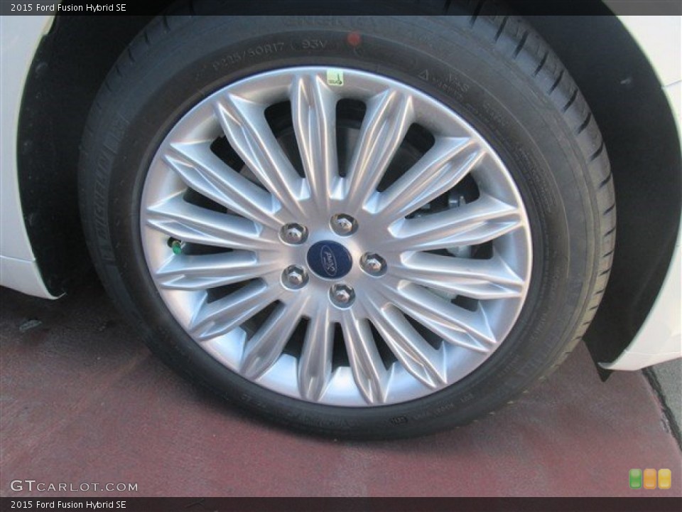 2015 Ford Fusion Hybrid SE Wheel and Tire Photo #97212883