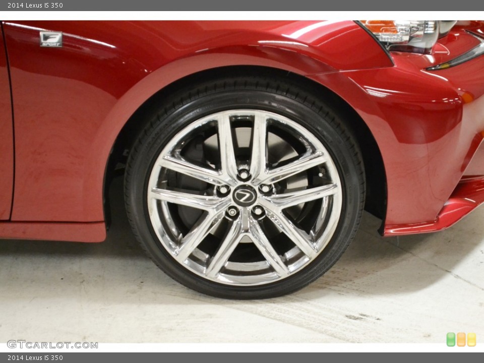 2014 Lexus IS 350 Wheel and Tire Photo #97212904