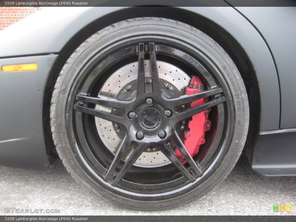 2008 Lamborghini Murcielago LP640 Roadster Wheel and Tire Photo #97217097