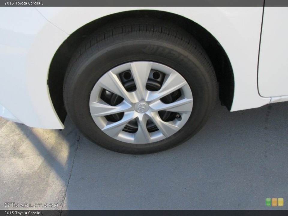 2015 Toyota Corolla L Wheel and Tire Photo #97227337