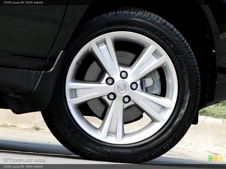 2008 Lexus RX 400h Hybrid Wheel and Tire Photo #97231506