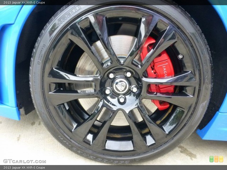 2013 Jaguar XK XKR-S Coupe Wheel and Tire Photo #97233810