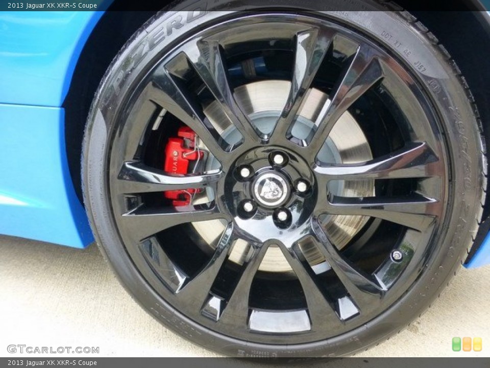 2013 Jaguar XK XKR-S Coupe Wheel and Tire Photo #97233829
