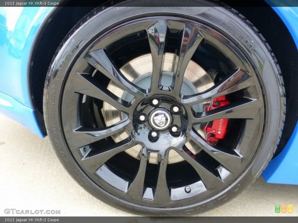2013 Jaguar XK XKR-S Coupe Wheel and Tire Photo #97233847