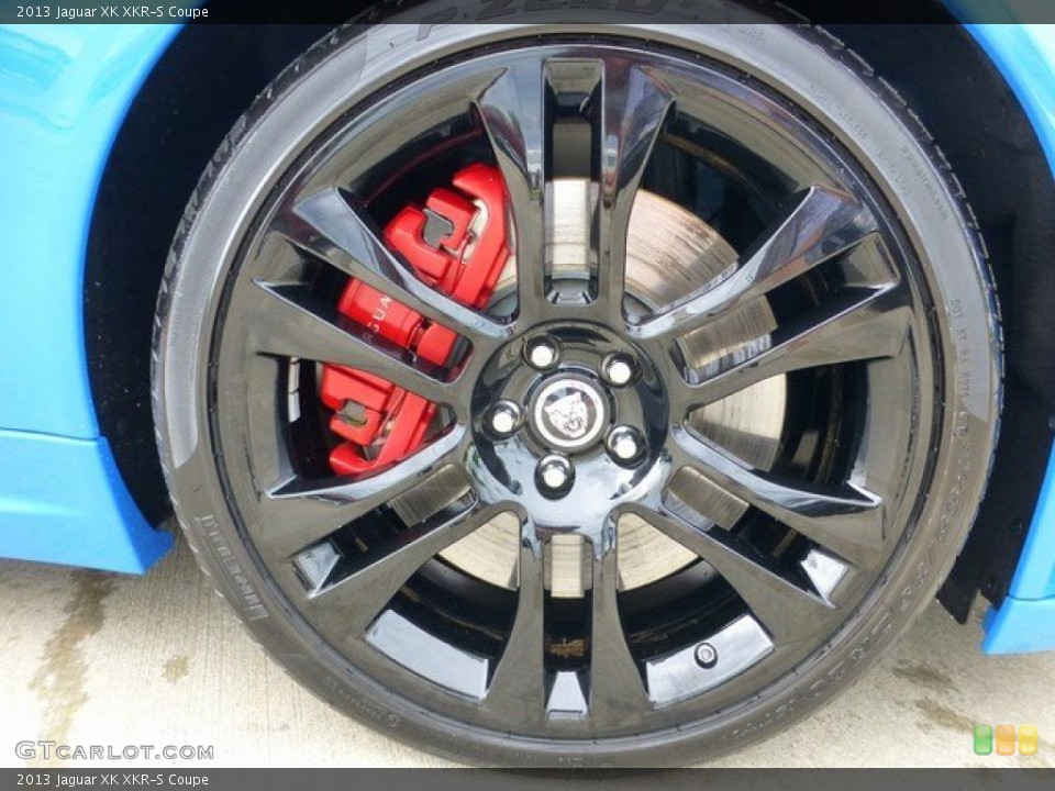 2013 Jaguar XK XKR-S Coupe Wheel and Tire Photo #97233865