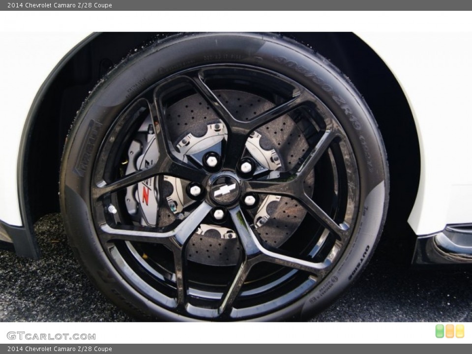 2014 Chevrolet Camaro Z/28 Coupe Wheel and Tire Photo #97234229