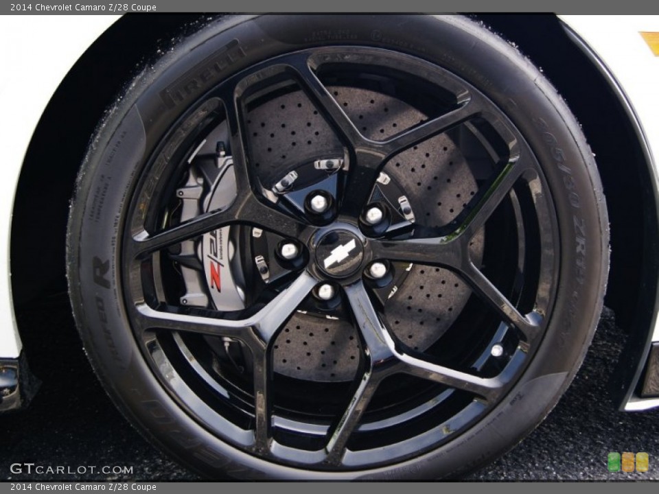 2014 Chevrolet Camaro Z/28 Coupe Wheel and Tire Photo #97234249