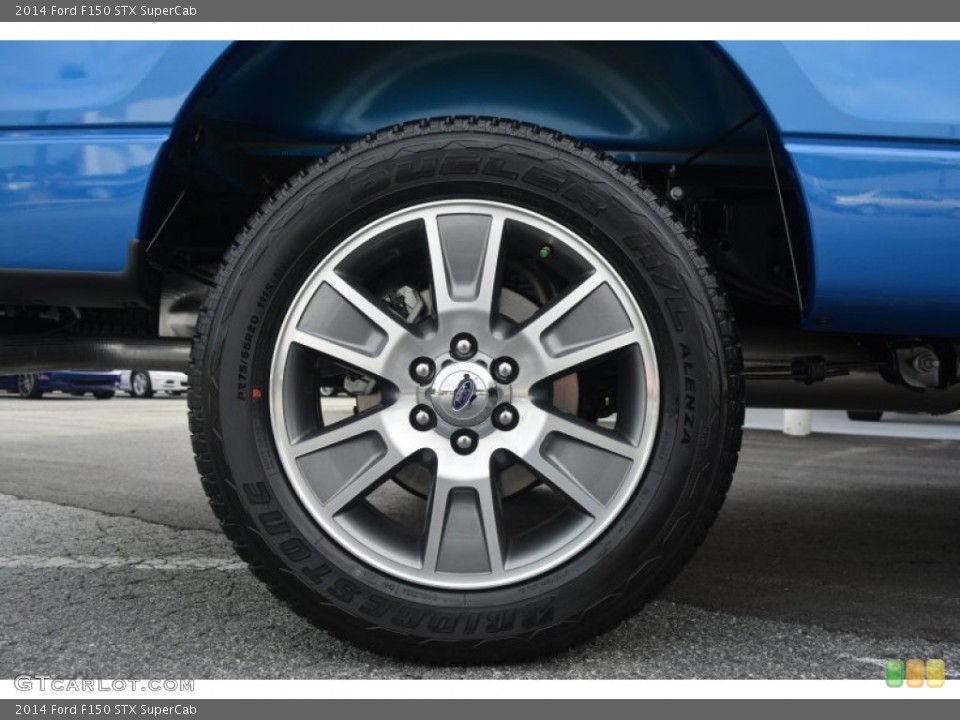 2014 Ford F150 STX SuperCab Wheel and Tire Photo #97249405
