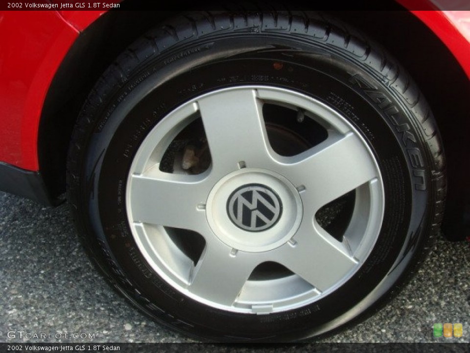 2002 Volkswagen Jetta GLS 1.8T Sedan Wheel and Tire Photo #97249936