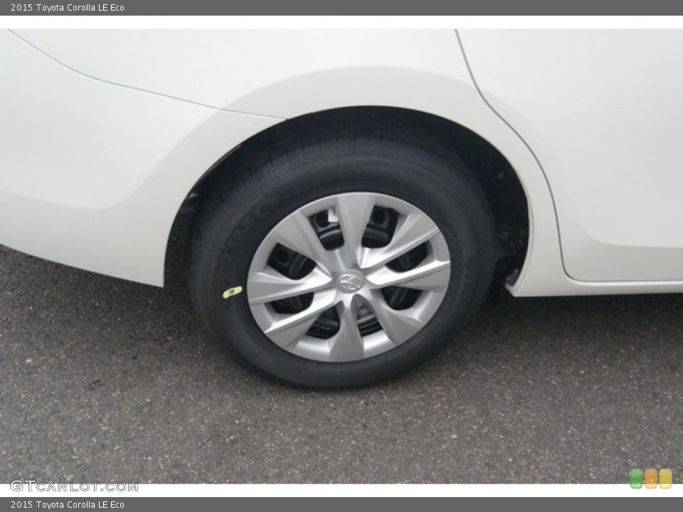 2015 Toyota Corolla LE Eco Wheel and Tire Photo #97256209
