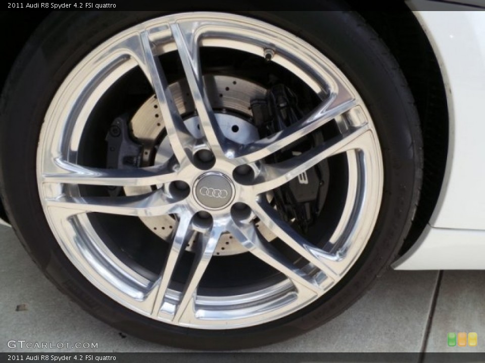 2011 Audi R8 Spyder 4.2 FSI quattro Wheel and Tire Photo #97257388