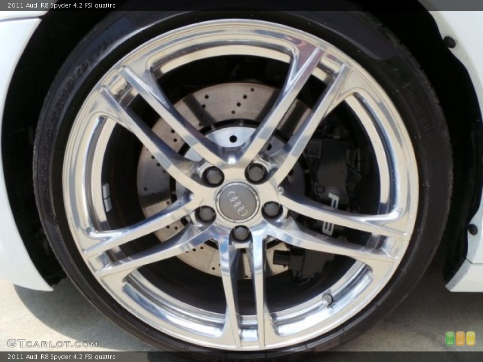 2011 Audi R8 Spyder 4.2 FSI quattro Wheel and Tire Photo #97257430