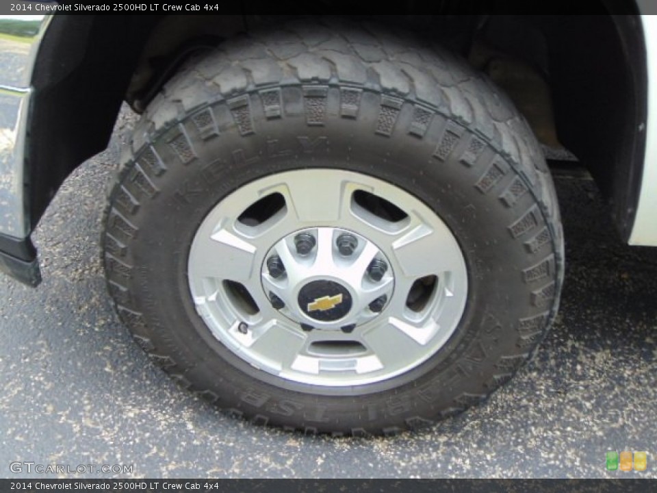 2014 Chevrolet Silverado 2500HD LT Crew Cab 4x4 Wheel and Tire Photo #97263673