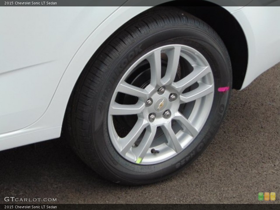 2015 Chevrolet Sonic LT Sedan Wheel and Tire Photo #97266922