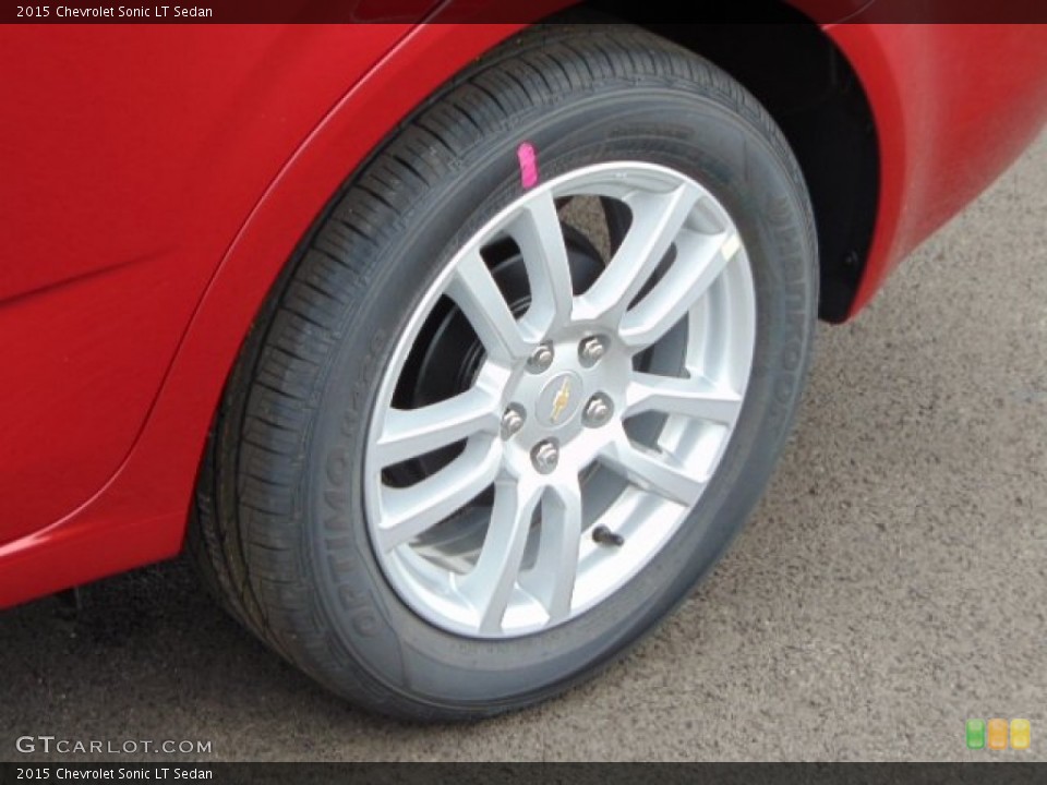 2015 Chevrolet Sonic LT Sedan Wheel and Tire Photo #97267162