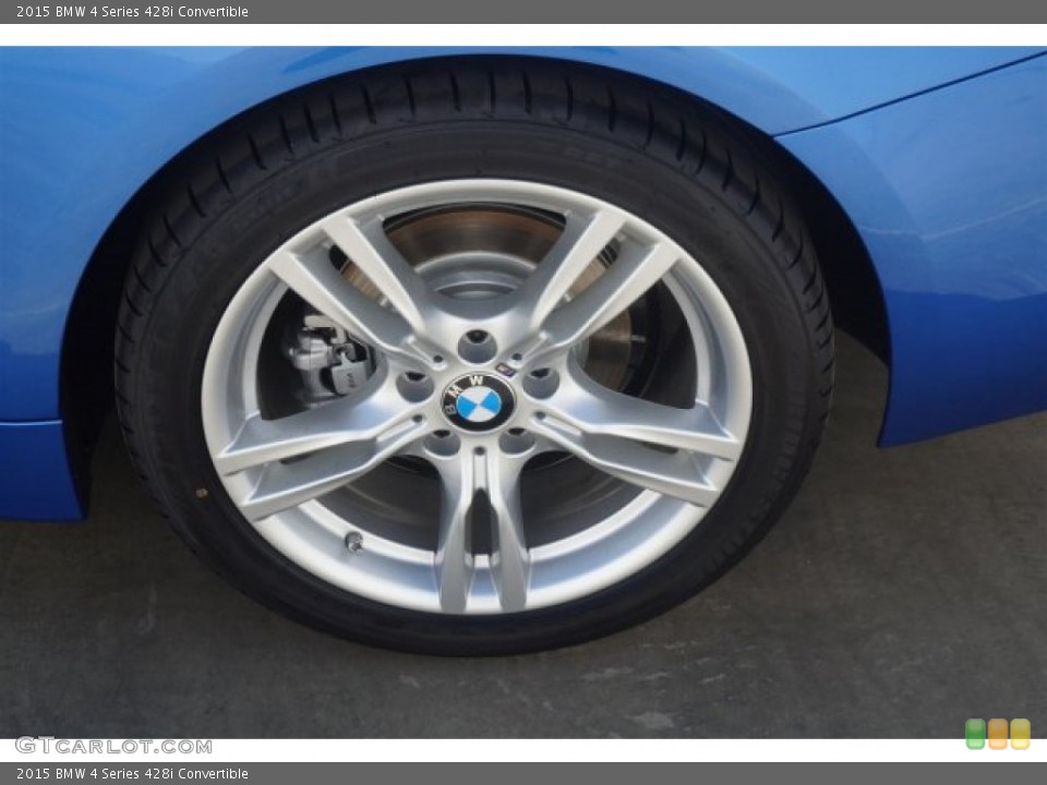 2015 BMW 4 Series 428i Convertible Wheel and Tire Photo #97269961