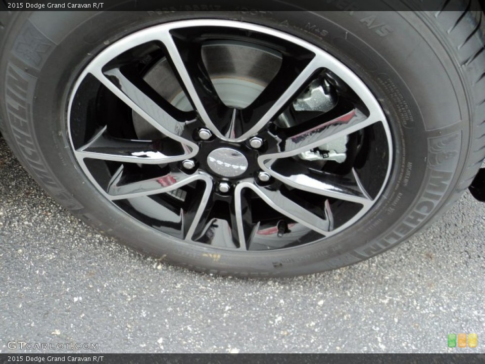 2015 Dodge Grand Caravan R/T Wheel and Tire Photo #97277658