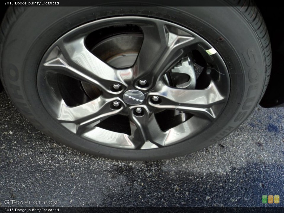 2015 Dodge Journey Crossroad Wheel and Tire Photo #97278417