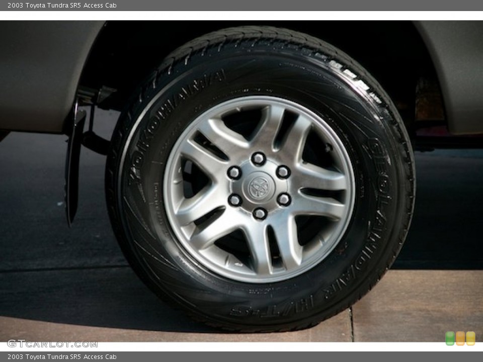 2003 Toyota Tundra SR5 Access Cab Wheel and Tire Photo #97289085