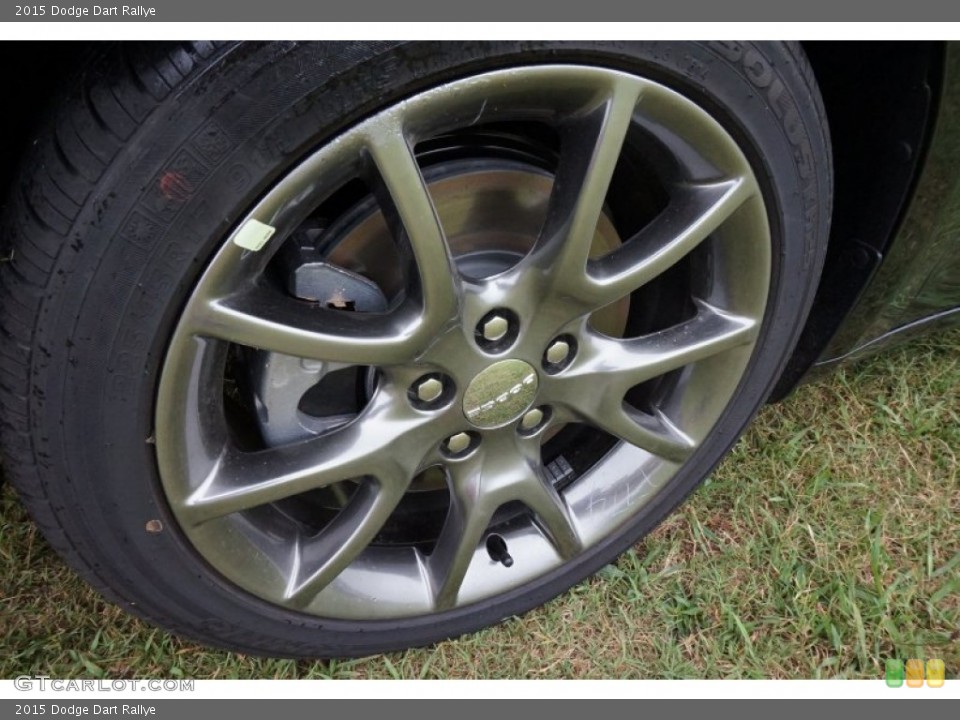 2015 Dodge Dart Rallye Wheel and Tire Photo #97301473