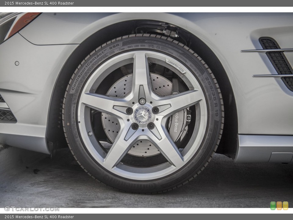 2015 Mercedes-Benz SL 400 Roadster Wheel and Tire Photo #97331112