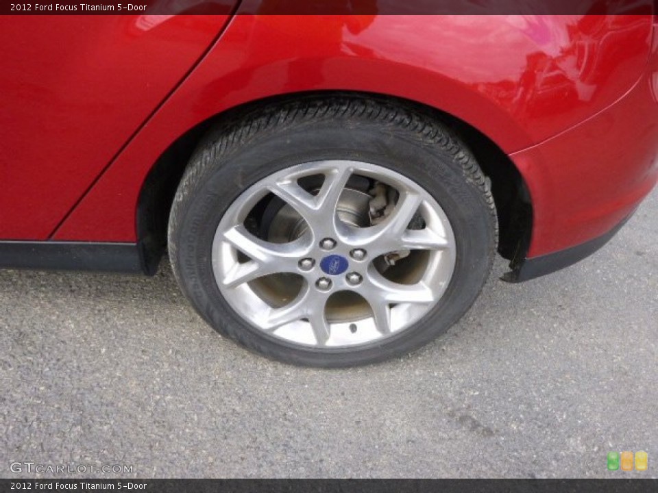2012 Ford Focus Titanium 5-Door Wheel and Tire Photo #97346976