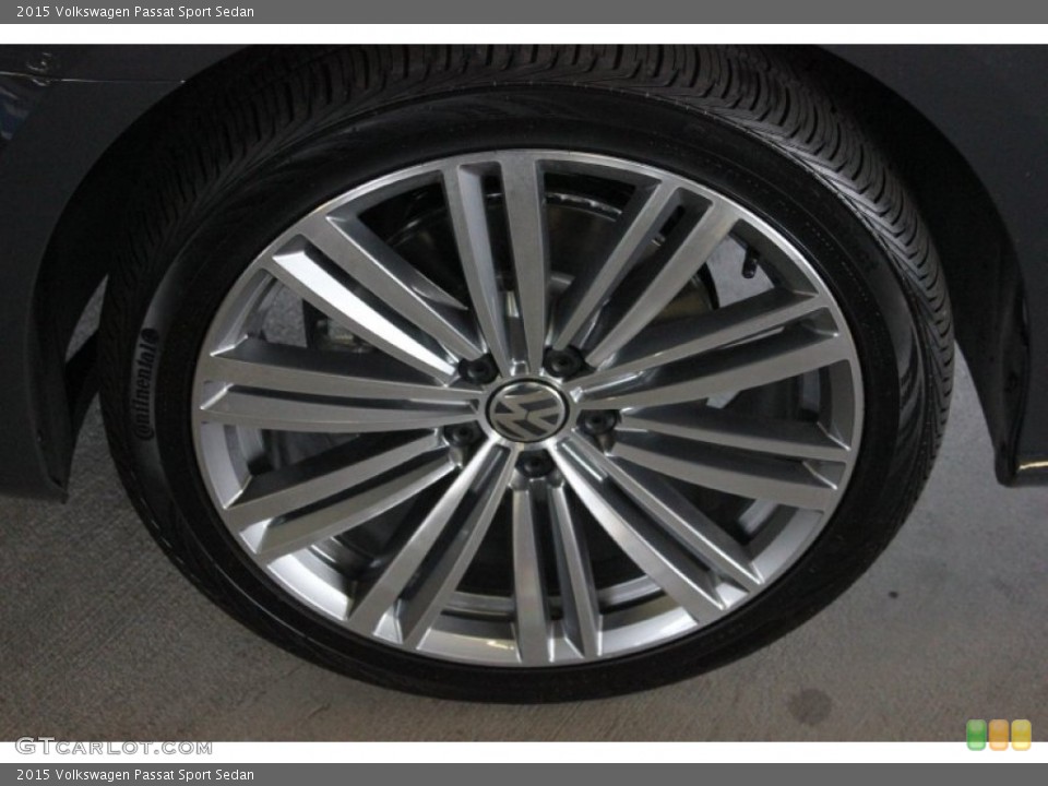 2015 Volkswagen Passat Sport Sedan Wheel and Tire Photo #97355443
