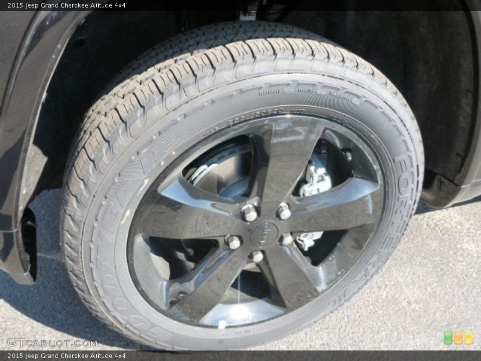 2015 Jeep Grand Cherokee Altitude 4x4 Wheel and Tire Photo #97388769