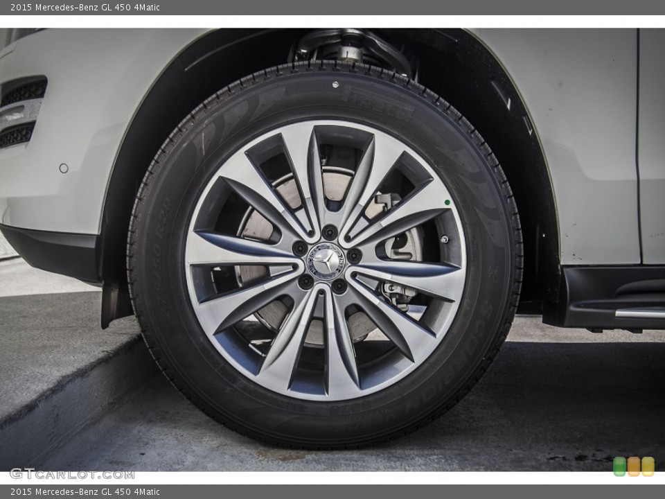2015 Mercedes-Benz GL 450 4Matic Wheel and Tire Photo #97389276