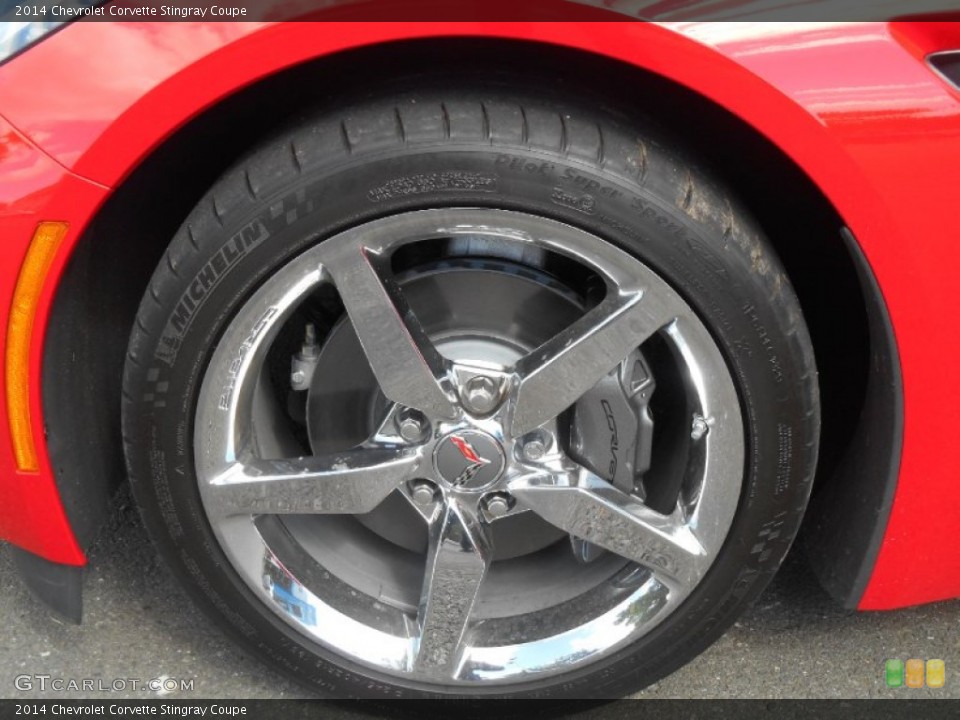 2014 Chevrolet Corvette Stingray Coupe Wheel and Tire Photo #97389771
