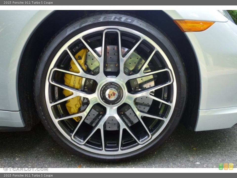 2015 Porsche 911 Turbo S Coupe Wheel and Tire Photo #97407854